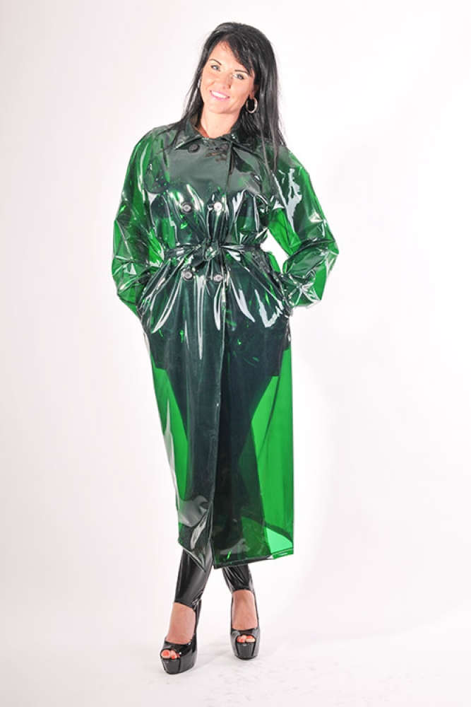 RA37 - PVC Raincoat, double breasted